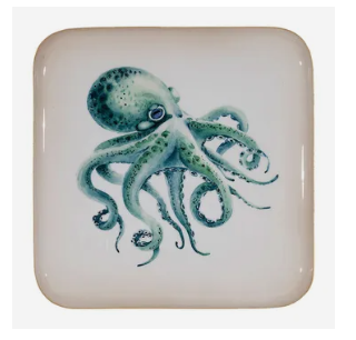 Plateau carr� poulpe (r19990)